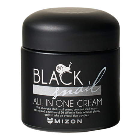Крем черной улитки Mizon Black Snail All In One Cream